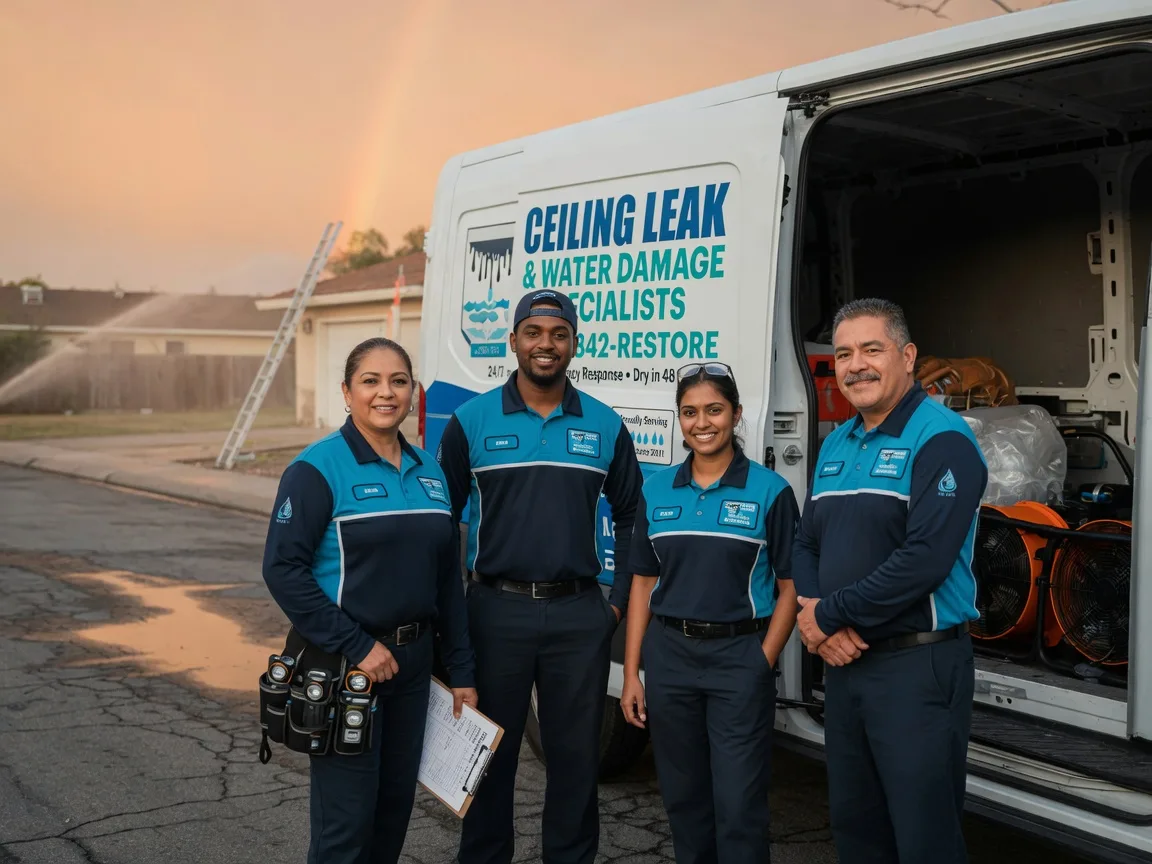Ceiling Leak Cleanup company in Healdsburg, CA