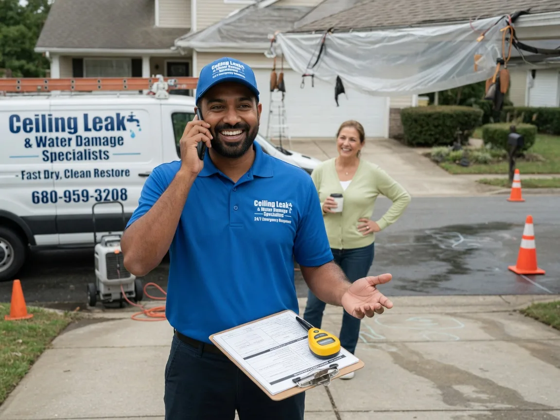 Ceiling Leak Cleanup Healdsburg, CA FAQs
